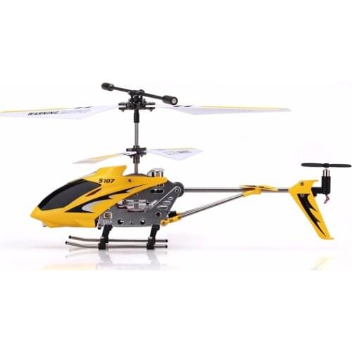 RC Helicopter S107G 3CH RTF Remote Control Alloy Copter with Gyroscope Best Toys Gift