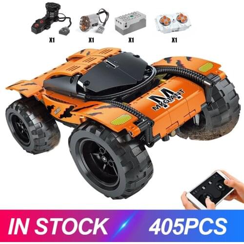 MOULD KING 18025 High-Tech Car Toys APP RC Motorized Giant Climbing Car Model Building Block Assembly Brick Kids Christmas Gift