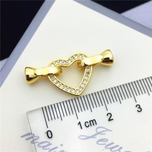 Pearl necklace bracelet clasp, 18 k gold plated clasp connector, maintenance of DIY accessories material.YLPJ