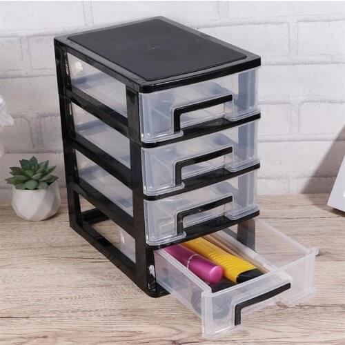 1PC Storage Cabinet Portable Durable Drawer Desktop Organizer Shelf Box Rack for Home Office