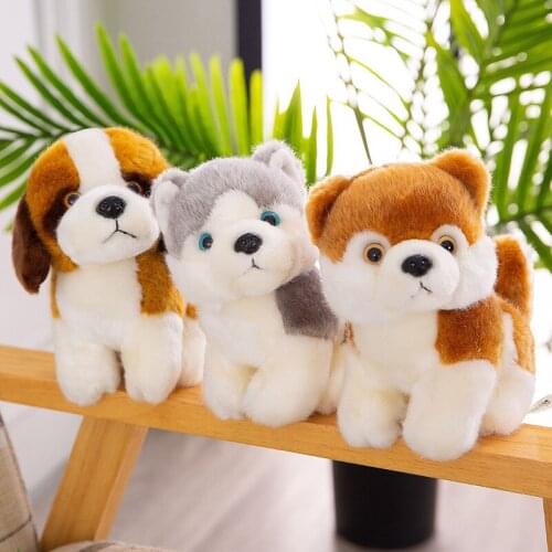 20cm High Quality Cute Dog Plush Toys Soft Stuffed Animal Dolls Kids Children Gifts