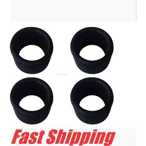 4 picese Fishing Rod Holder Insert Protectors Rubber fish barrel protection cap for Fishing Bait Board Fishing gear accessories
