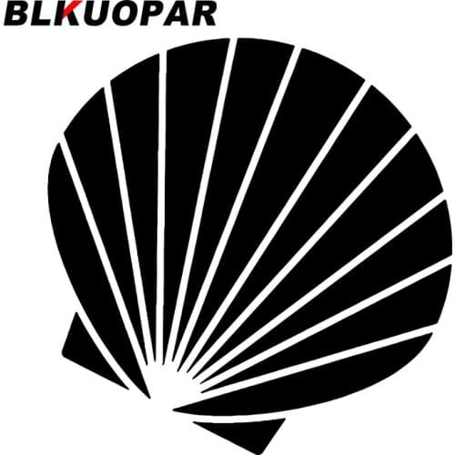BLKUOPAR for Scallop in Shell Car Stickers Vinyl Graffiti Decals Waterproof Die Cut Scratch-Proof Caravan Trunk Car Decor