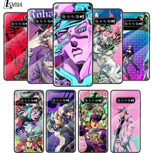 JoJo bizarre adventure For Samsung Galaxy S21 Ultra Plus 5G M51 M31 M21 Tempered Glass Cover Shell Luxury Phone Case