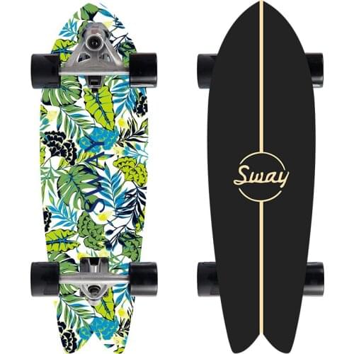 Land Surfboard Skateboard CX7 Beginner Ski Exercise Board Free Analog Surf training board for Adults