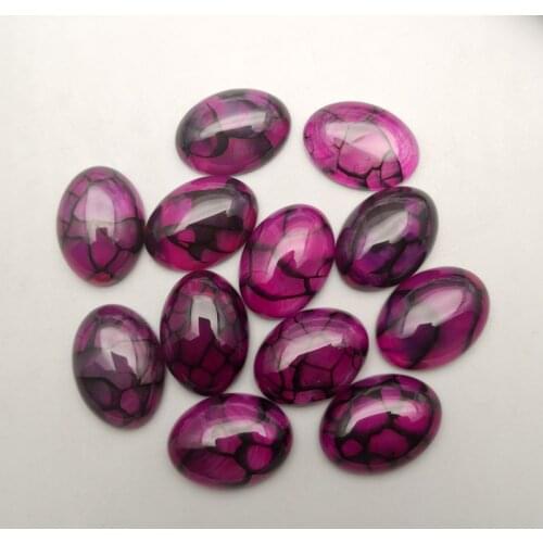 Fashion 25x18MM Natural Stone rose stripe Onyx cab cabochon for jewelry making charm Ring earrings accessories 12Pcs/lot no hole