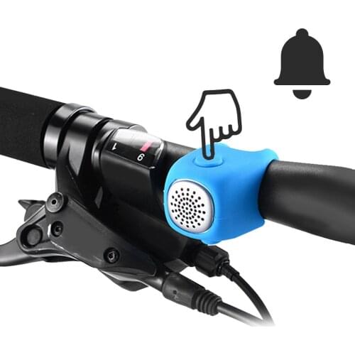 4 Color Electric Cycling Bell 90 dB Horn Rainproof MTB Bicycle Handlebar Silica Gel Shell Ring Bike Bell Bicycle Accessories