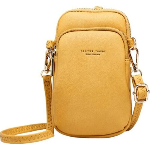 Small Shoulder Crossbody Bag Handbags Women Long Clutch Ladies Mobile Wallet Zipper Vintage Bag Card Holder Coin Purse