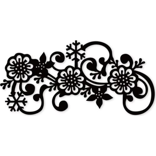 Lace Flower Metal Cutting Dies Scrapbooking Stencil for Album Paper DIY Gift Card Decor Embossing Dies New 2020 Floral Border