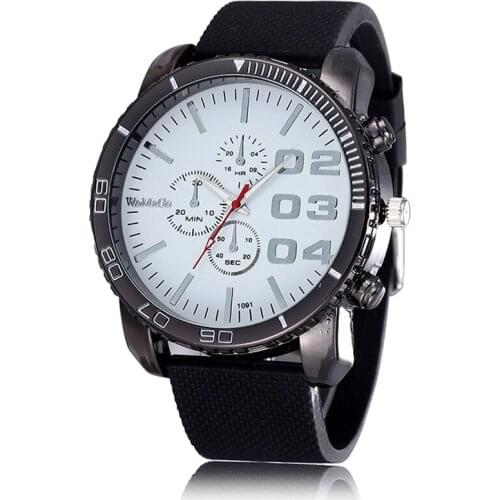 Montre Homme 2019 Mens Watch Fashion Sports Quartz Clock Large Dial Silicone Men Running Waterproof Watch Zegarek Meski Reloj