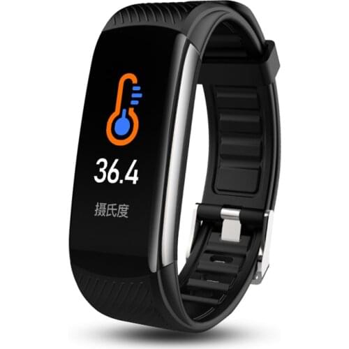 Newest Heart Rate Monitor Watch Fitness Sport Tracker Measuring Body Temperature Smart Bracelet
