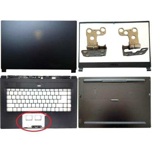 NEW Laptop For MSI GS65 GS65VR MS-16Q1 Q2 Q3 Q4 LCD Back Cover/Front Bezel/Hinges/Palmrest/Bottom Case