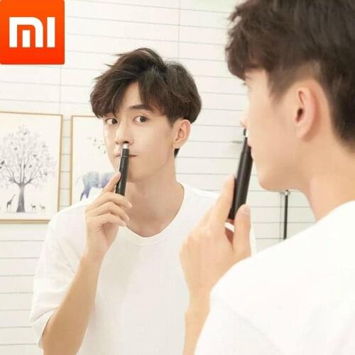 Xiaomi Youpin ShowSee Portable Electric Nose Hair Trimmer Removable Washable Double-edged 360 Rotating Cutter Head