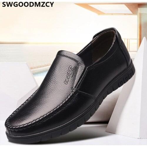 Man Shoes Leather Genuine Shoes Men Loafers Fashion Men Shoes Luxury Brand Sapatos Masculinos Casuais Couro Mocacines Hombre