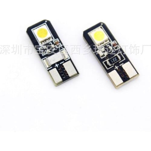 Foreign Trade Hot Sale T10 with Decoding 2smd-5050 Automobile Led CANbus Width Indicator Lamp License Plate Lamp Instrument Lamp