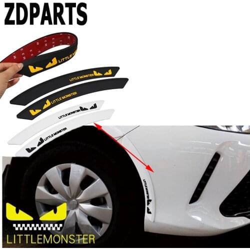 ZDPARTS 2X Car Protect Fender Wheel Tire Edge Eyebrow Stickers For Bmw E46 E39 E60 E90 F30 F10 E30 X5 E53 F20 E70 Mazda 3 6 CX-5