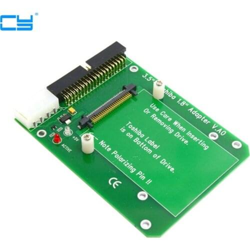 50PIN 1.8" Micro Drive to 3.5 40pin IDE Adapter for Toshiba Hard Disk Drive