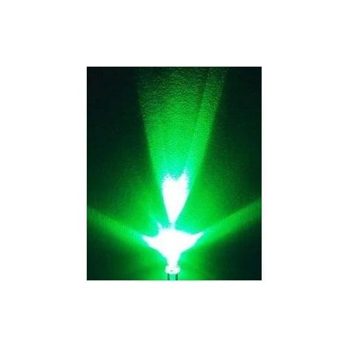 Free shipping 1000pc 5mm led diode Green long feet led 5mm green white Led lamp 5mA - 20mA