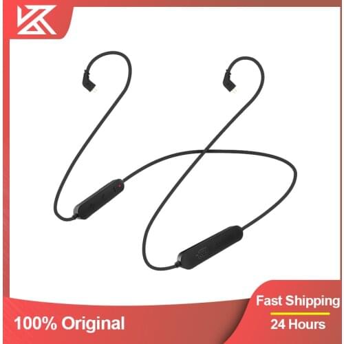KZ Wireless Detchable Headphone Upgrade Cable Cord Original Earphone Waterproof Aptx Bluetooth-compatible Module 4.2 ZS10 ZS5