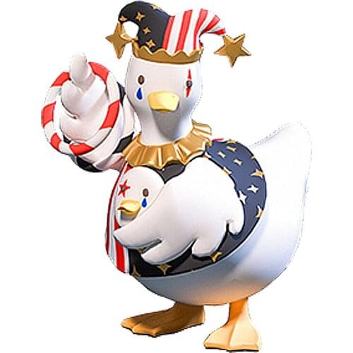 Eccentric Melon and Duck Surprise Bag Blind Box Hand-made Cute Doll Twisted Eggs Surrounding Toy Collection Ornaments