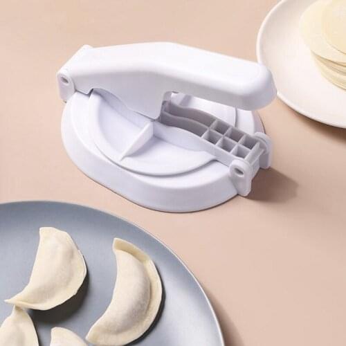 Chinese Style Dumpling Skin Artifact Household Dumpling Making Mold Tool New Style Press Machine Kitchen Manual Skin Press Mold