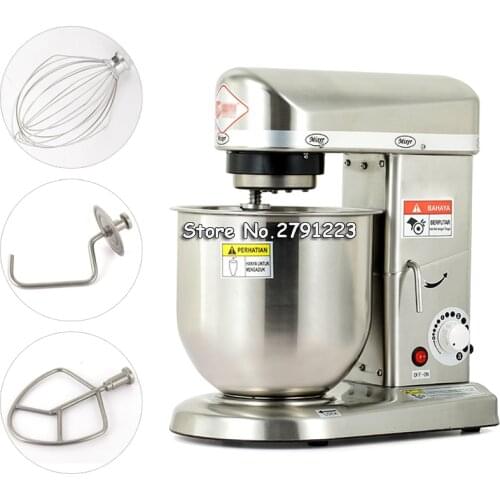 Home use or commercial use 7, 10 Liters electric stand food mixer, planetary cooking mixer, egg beater, dough mixer machine 220V