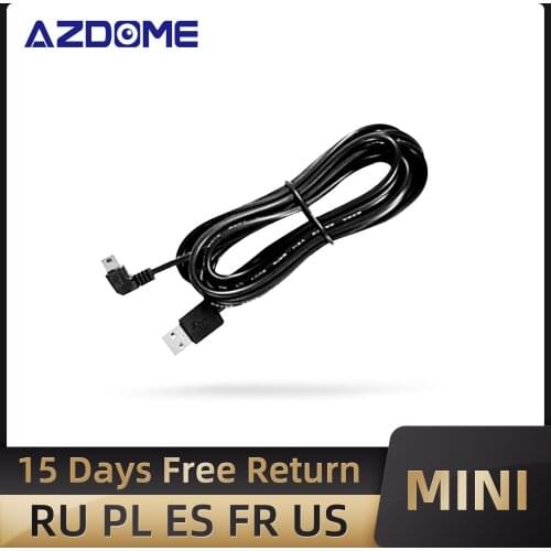 Mini USB Power Cable (3.5m / 11.4 ft ) For GS63H M01 M11 M17 dash camera