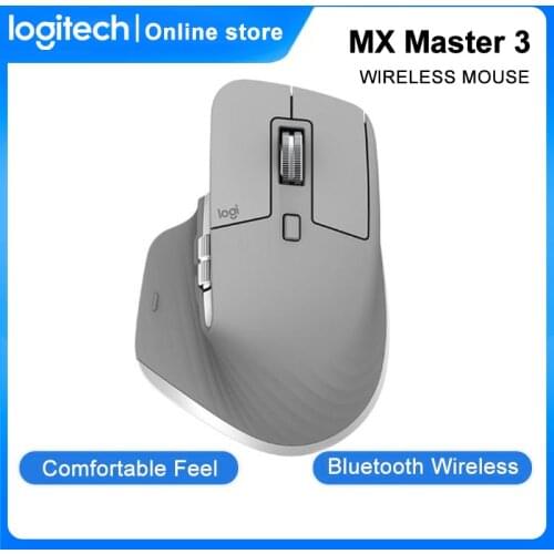 Logitech MX Master 3 Wireless Bluetooth Mouse 4000DPI For laptop PC Office Home Mouse