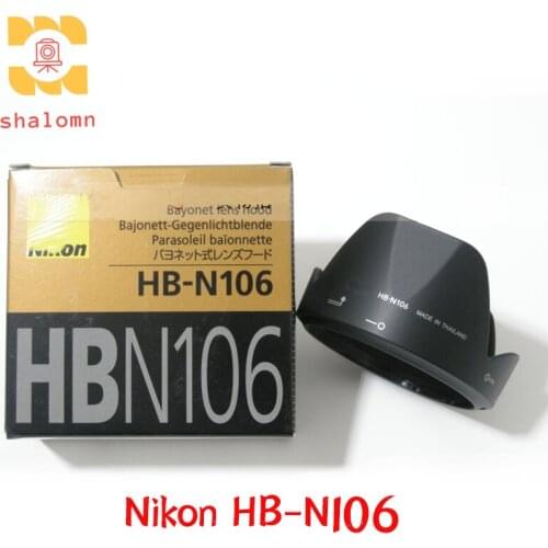 New Original Lens Hood 55mm For Nikon HB-N106 AF-P 18-55 3.5-5.6 10-100 4-5.6G VR DX