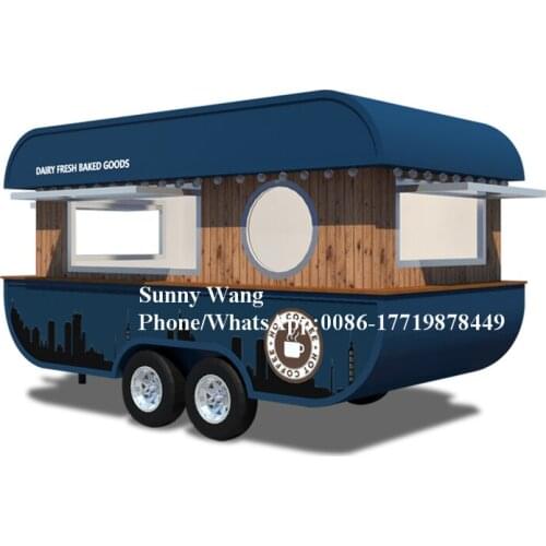 New Arrival Outdoor Kitchen Fast Food Truck With Cooking Equipment/China Factory Mobile Food Truck For Sale