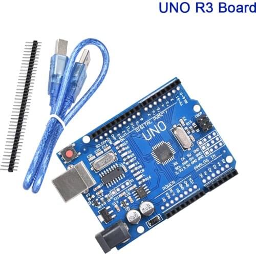 UNO R3 Control Board CH340 CH340G With USB Cable Arduino MEGA328P 3D Printer Parts For ZUM Scan Expansion Board Mega2560 RepRap