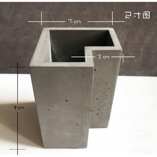 Silicone mold flower pots mold 3d moulds pot Cement molds silica gel molds concrete moulds geometry vases mould