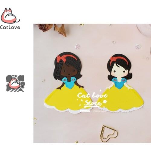Princess Party Metal Cutting Dies Scrapbooking Stencil Die Cuts Card Making DIY Decorative Craft Embossing New Dies For 2020