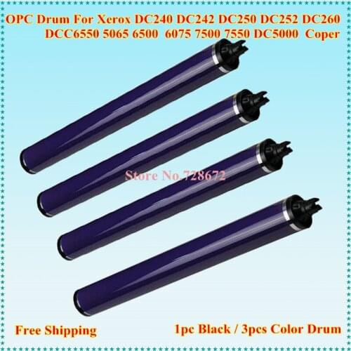 Japan Color and Black OPC Drum for Xeroxs DCC 6550 5065 6500 6075 7500 7550 DC 5000 DC240 DC242 DC250 DC252 DC260 Copier