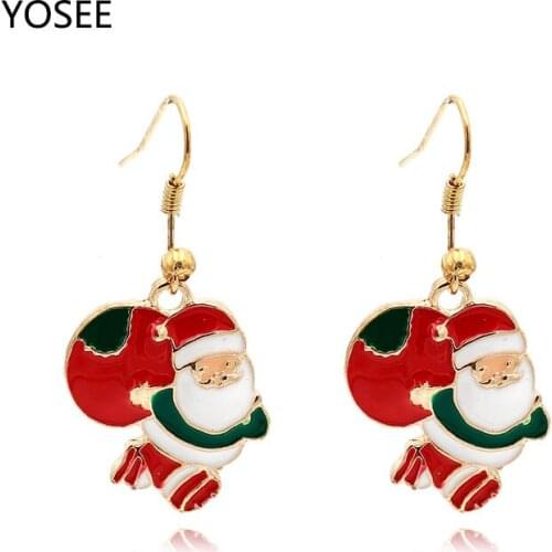 Jewelry party christmas New Fashion Elegant Long Earrings Personality Design Simulated Pearl Dangle Earring Female Jewelry