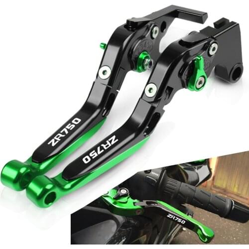 ZR750 ZEPHYR 1991 1992 1993 Motorcycle Adjustable foldable Levers Brake Clutch Levers Handlebar Hand Grips ends For Kawasaki