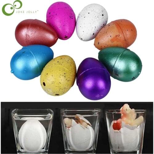10 Pcs/lot Magic Hatching Growing Dinosaur Fun Toy Add Water Grow Dino Egg Children Kid Fun Funny Toys Gift Gadget WYQ