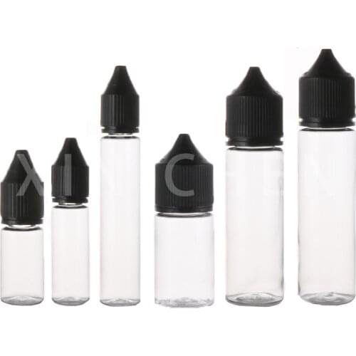 10 Pcs E-Liquid Juice Dropper Bottle Empty Plastic PET Vape Bottle DIY Eliquid Oil Pen Container 10ml 15ml 30ml 60ml 100ml 120ml
