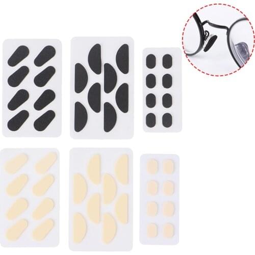 20Pairs Soft Foam Nose Pads Self Adhesive Eyeglass EVA Nose Pads Anti-Slip Glasses No Makeup Nose Pads Eyeglasses Nosepads