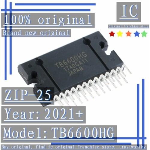 2021+100% Brand new original 1PCS-5PCS TB6600HG ZIP-25 Bipolar stepper motor driver chip