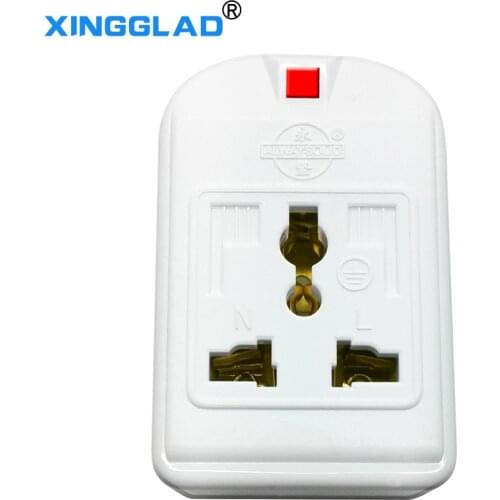3 Universal Outlets Power Strip Plug Whithout Extension Cable Multi Electrical Sockets Wiring Detachable Adapter of US EU UK AU