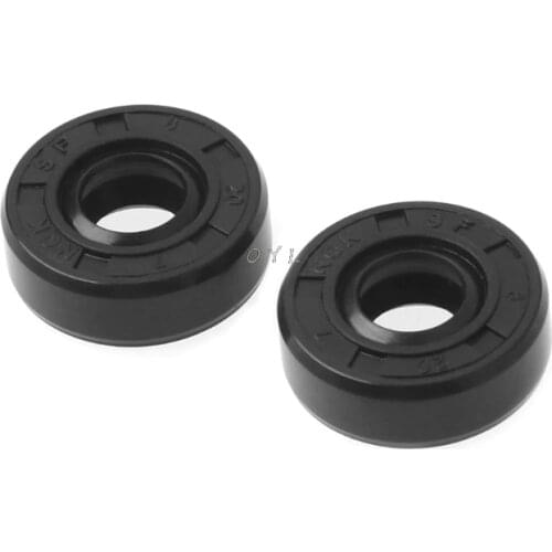 8x20x7mm Wearable Breadmaker Sorbet Machine Blender Repair Parts Oil Seal Ring Ring Home Applicance Kitchen Helper 2pcs/set
