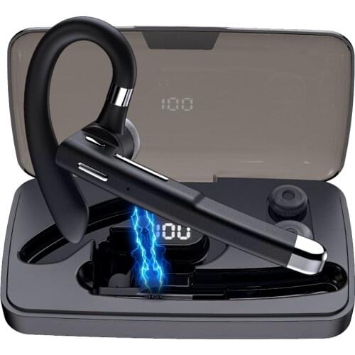 Wireless headset dual microphone noise reduction hands-free bluetooth headset, suitable for iPhone and Android sports headset