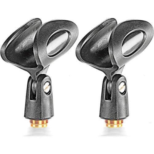 Bolymic Karaoke Microphone Stand Clamp Clip Holder Mount for Sennheiser SKM Microphone Mikrofon