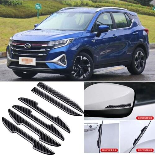 For Trumpchi GA6 GS3 GS8 GS7 GS5 GA8 GS4 GA4 M6 M8 Car Side Door Edge Mirror Guard Bumper Trim Protector Stickers
