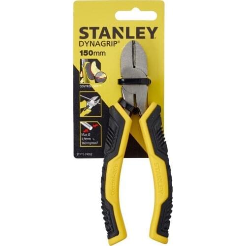Stanley STHT074362 Diagonal pliers 150mm, Stainless Steel material, Chisel pliers, quality And Sturdy material, Ergonomic plier