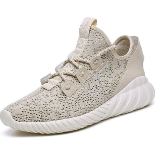 Men lightweight running shoes Four Seasons Breathable anti-skid sport boots New Couple outdoor Jogging sneakers Plus size 45 46