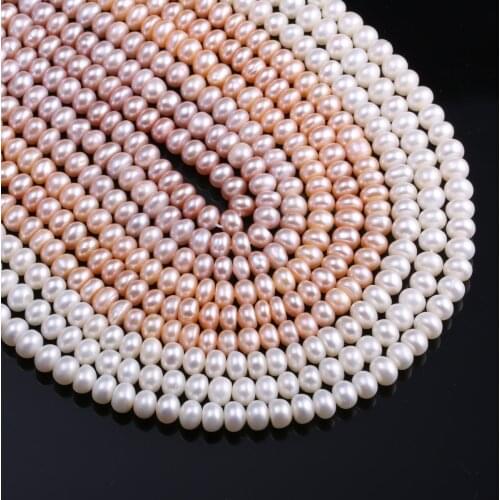 Natural Freshwater Pearl Beads High Quality Pearls Loose Beads for Jewelry Making DIY Charms Necklace Bracelet Accessories 36cm
