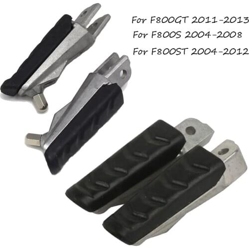 Motorcycle Front&Rear Footrests Foot pegs Footpeg Pedal For BMW F800GT 2011-2013 F800S 2004-2008 F800ST 2004-2012