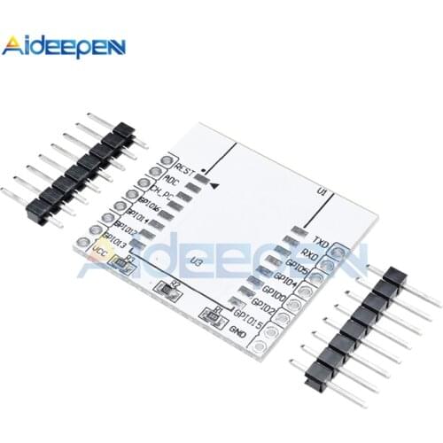 ESP8266 Serial Wireless WIFI Module Adapter Plate Board Applies to ESP-07 ESP-08 ESP-12 ESP-12F ESP-12E For Arduino